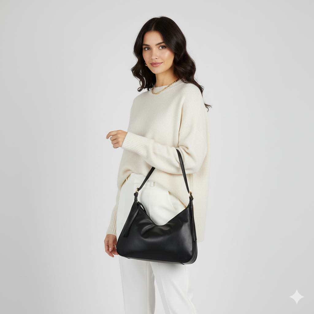 joria black medium shoulder bag joria black medium shoulder bag